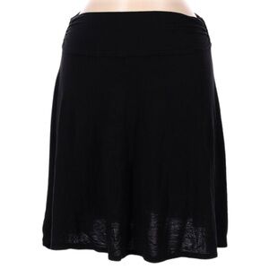 Merona Black Casual Slip On Skirt Size XS